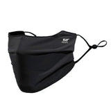Nylon Face Cover Sun Protection Face Mask Reusable Breathable UV Face Shield Solid Color Washable Ice Silk Face Mask