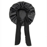Bonnet de nuit en satin pour femme et homme, bonnet de nuit unisexe, bonnet de douche