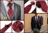 Cravates classiques jaunes et marron pour hommes, tenue de soirée, mariage, école, livraison directe