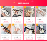 New Clear Lens Near Sight Myopia Glasses Large Sqaure Minus Diopter Eyewear Fashion Ultralight Trendy Eyeglasses for Men Women