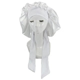 Bonnet de nuit en satin pour femme et homme, bonnet de nuit unisexe, bonnet de douche