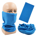 Outdoor Magic Bandana Solid Neon Color Cycling Hiking Scarves Headband Polyester Fashion Neck Cover Fishing Windproof Face Mask
