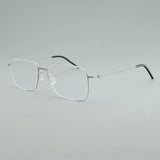 pure Titanium Glasses Frame for Men women 5508 Vintage square Myopia Prescription Eyeglasses Frames 2024 Optical Korean Eyewear