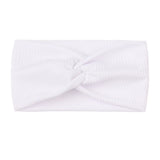 1PC Children's Headbands, Ribbed Crossed Wide Band Stretchy Headbands, Hair Hoops, Baby Hair Accessories, Baby Headbands