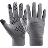 Gants d'extérieur coupe-vent et imperméables pour écran tactile, pouce et index, gants chauds pour la course à pied et le cyclisme