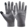Gants d'extérieur coupe-vent et imperméables pour écran tactile, pouce et index, gants chauds pour la course à pied et le cyclisme