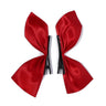 2pcs Black White Ribbon Hair Bows Clips Vintage Bowknot Side Hairpin Cute Girls Barrettes Headdress Hair Accessories for Women