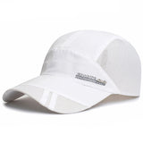 Casquette de baseball en maille pour homme et femme, chapeau de soleil avec visière, respirant, séchage rapide, pour l'extérieur, la pêche, la randonnée, la course à pied, le sport, tendance