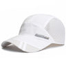 Casquette de baseball en maille pour homme et femme, chapeau de soleil avec visière, respirant, séchage rapide, pour l'extérieur, la pêche, la randonnée, la course à pied, le sport, tendance