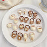 Hair Accessories Girls Bands Bandeau Cheveux Scrunchies Elastic Fille Korean Haarband Rubber Brown Children Gomas Gift Kids