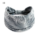 Women Hair Bands Headband Bohemian Sports Run Bandage Elastic Girl Wide Headband Print Wide Headwrap Headpiece Hairband Ladies