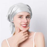 Bonnet de nuit en soie de mûrier 100 % naturelle, bonnet de douche en soie, bonnet de nuit, tâches ménagères, cuisine, soins capillaires, bonnet protecteur, accessoires pour cheveux