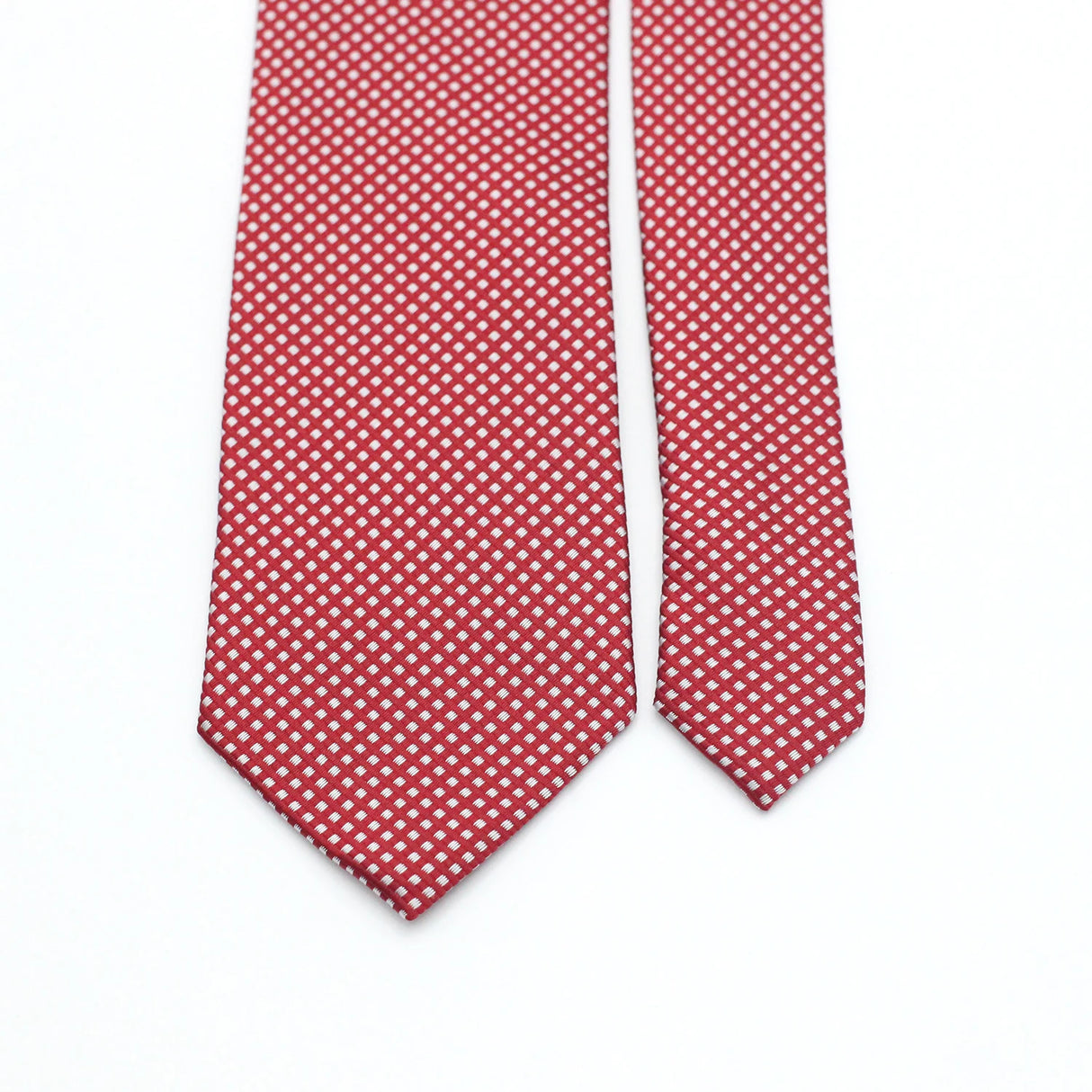 Cravate de luxe LYL 7 cm en jacquard à pois rouges pour affaires, accessoires occidentaux, cadeau pour invités de mariage, articles de cravate Bolus