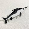 Creative Funny Acetate Tortoise Sturgeon Fish Shark Hairpin Oversize Marine Animal Barrettes Thick Hair Clip Claw Accessories
