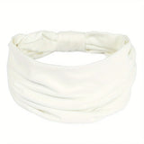 Wide Headbands For Women Non Slip Soft Elastic Hair Bands Yoga Running Sports Workout Gym Head Wraps Turbans Bandana