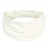Wide Headbands For Women Non Slip Soft Elastic Hair Bands Yoga Running Sports Workout Gym Head Wraps Turbans Bandana