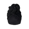 New Pre-Made Knotted Turban Hat Suede Head Wraps Elegant Pleated Beanies Headscarf For Women Turban