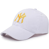 Casquettes de baseball à broderies tendance pour femmes et hommes, casquettes snapback, visières, chapeau de soleil, unisexe, réglables, en coton