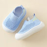 Spring Summer Toddler Shoes Breathable Knitted Kids Sneakers Boys Slip-on Tennis Shoes Girls Soft Non-slip School Casual Shoes