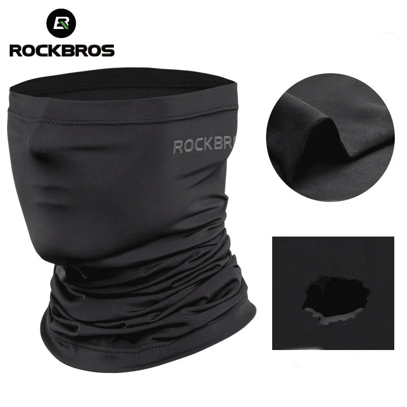 ROCKBROS Sommer Sonnenschutz Radfahren Kopfbedeckungen Frauen Schals Bandana Männer Absorbieren Schweiß Atmungsaktiv Schal Laufen Radfahren Neck Bib