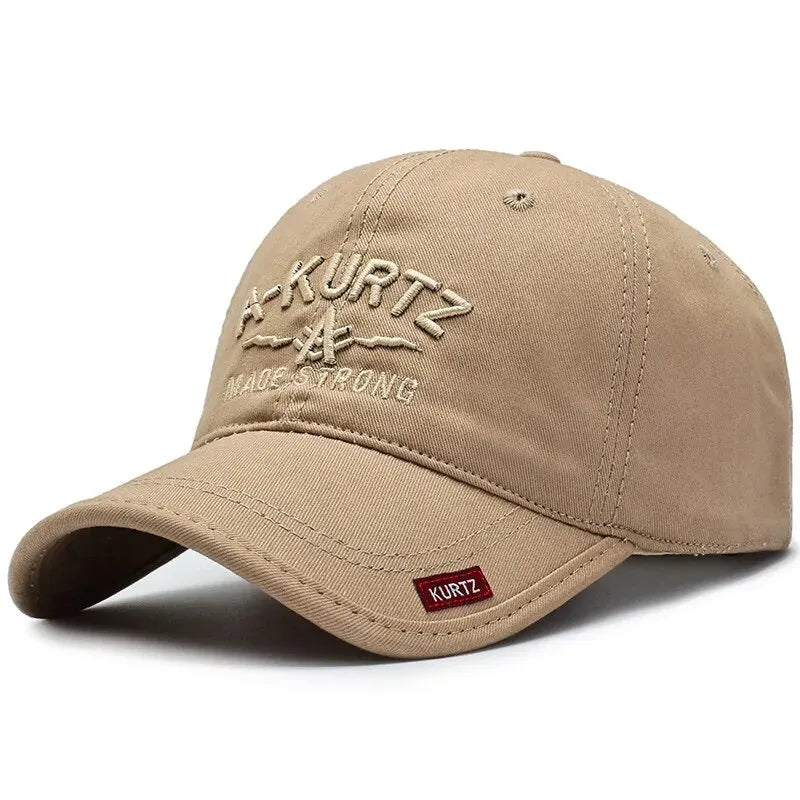 Casquette de baseball tendance pour homme, version coréenne, chapeau de soleil brodé, casquette de protection solaire pour femme, étiquette rouge, petite taille A