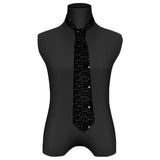 Mathematical Equation Printed Tie Men's Fashion all-Match Personality Casual Necktie 8 Cm Wide Tie Wedding Party Accessories