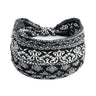 Fashion Boho Ethnic Style Headbands Vintage Knot Elastic Turban Headwrap For Women Girls Hair Band Soft Bandana Hair Accessories