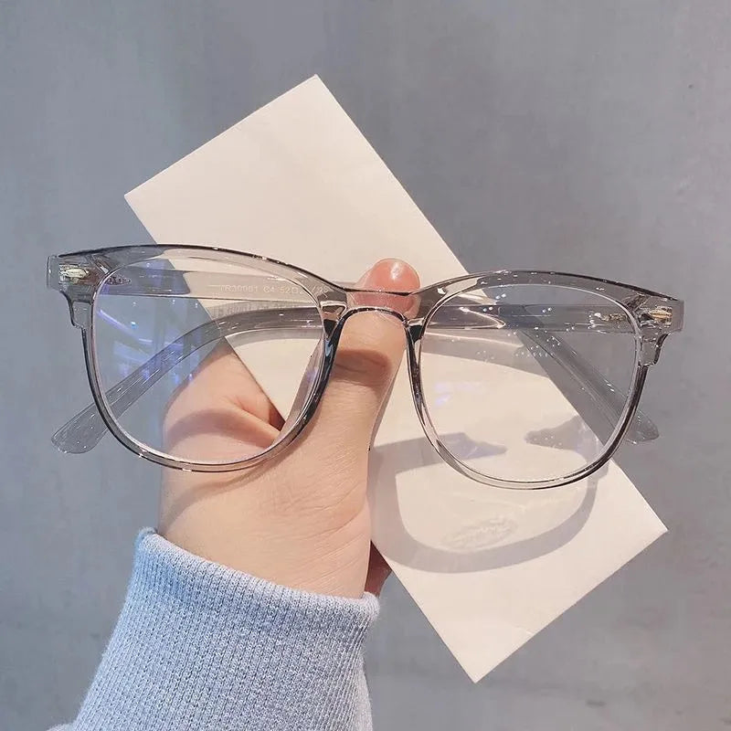 Anti-Blue Light Blocking Near Sight Glasses Trend Women Men Myopia Eyeglasses Optical Spectacle Minus Eyewear Diopter 0 To -6.0