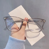 Anti-Blue Light Blocking Near Sight Glasses Trend Women Men Myopia Eyeglasses Optical Spectacle Minus Eyewear Diopter 0 To -6.0
