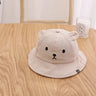 Cute Bear Baby Bucket Hat Spring Summer Outdoor Sun Hats for Boy Girl Cartoon Bear Ears Baby Hat Panama Cap Baseball Caps
