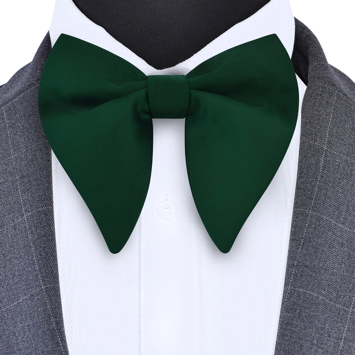 New Big Bow Ties Men's Solid Bowtie Red Black Yellow Fashion Bowknot For Men Wedding  Party Accessories
