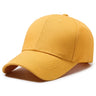 Casquette de baseball noire pour homme et femme, ajustable, en coton, style décontracté, pour l'été