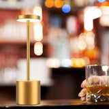1PC Metal Classic Table Lamp USB Rechargeable Night Light Stepless Dimming Touch 3 Level Bedside Lamp Hotel Bar Decoration