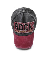 Korean version washed letters spring and autumn men's and women's fashion shabby denim baseball cap sunhat Official Website