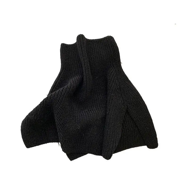 Écharpe femme automne hiver nouvelle mode vêtements d'extérieur foulard tête couleur unie cou couverture laine tricoté châle livraison gratuite