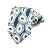 Cravate de luxe en soie imprimée fine de 7 cm pour homme, accessoire classique pour le bureau, les loisirs, les costumes et les fêtes de mariage