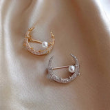 Broche en strass avec cercle creux tendance, pour châle, foulard, broche en cristal, cadeau pour femme, accessoires, vente en gros