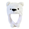 Cute Cosplay Costume Green Headgear Female Beanie Caps Cartoon Winter Autumn Hats Plush Hat Big Frog Eyes Hat Rabbit Bunny Ears