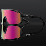 SCVCN New Riding Cycling Sunglasses Outdoor Sports Running Goggles Men's Mtb Bicycle Glasses Women Cycling Eyewear 1 Lens