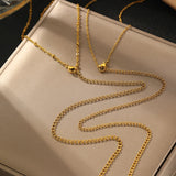 Stainless Steel Waists Chain Fashion Minimalist New Design Waists Chain Exquisite Layered Chain Waists Chain For Women Jewelry