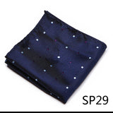 Vangise Brand Newest style  Silk Hanky Man Floral Gray Fit Business lover's day Pocket Square Handkerchiefs