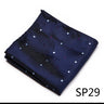 Vangise Brand Newest style  Silk Hanky Man Floral Gray Fit Business lover's day Pocket Square Handkerchiefs