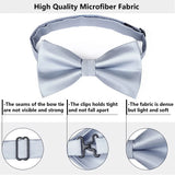 Hi-Tie Marque Soie Pré-noué Homme Nœud Papillon Mouchoir Boutons de Manchette Ensemble Nœud Papillon pour Homme Jacquard Solide Cachemire Floral Mariage Cadeau d'Affaires