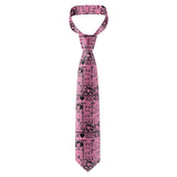Cravate unisexe pour homme, motif dessin animé, décontractée, créative, nouveauté, accessoires uniques, cadeaux d'affaires, accessoires pour chemises de mariage