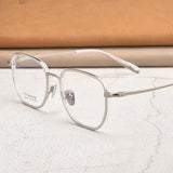 High Quality Ultralight Pure Titanium Glasses Frame for Men and Women Fashionable Retro Eyeglasses Optical Prescription Eyewear