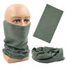 Outdoor Magic Bandana Solid Neon Color Cycling Hiking Scarves Headband Polyester Fashion Neck Cover Fishing Windproof Face Mask