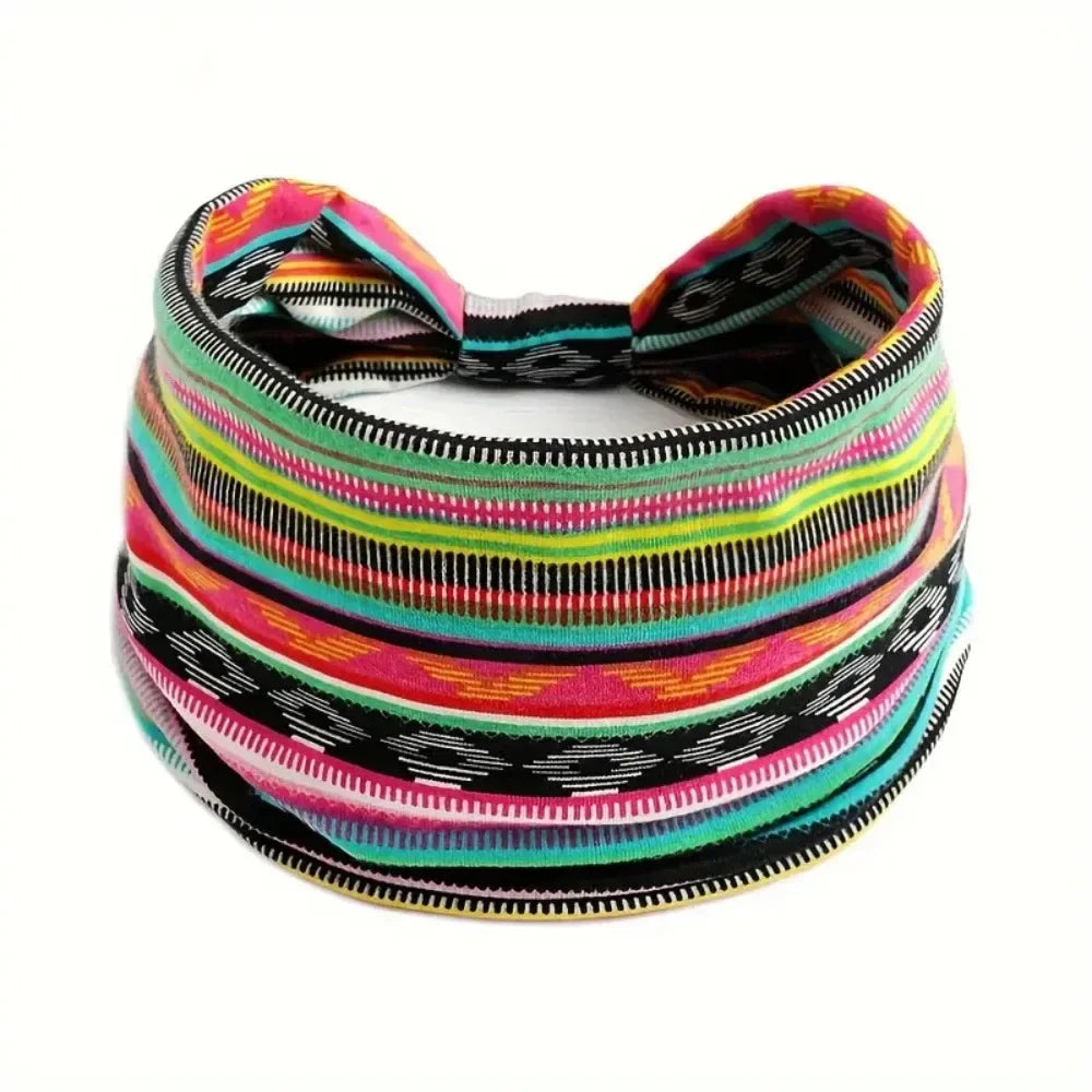 Fashion Yoga Hair Bands Headbands for Women Extra Large Turban Workout Headband  Boho Twisted Thick Hair Accessories