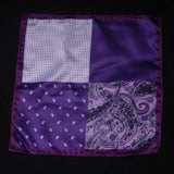 Mouchoir de poche de luxe pour homme, accessoire en soie, mouchoir de poche, foulard de poche, motif cachemire, pois, fête, mariage, bal de promo