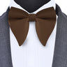 New Big Bow Ties Men's Solid Bowtie Red Black Yellow Fashion Bowknot For Men Wedding  Party Accessories