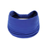 Fashion Solid Color Wide Hair Band Elastic Knotted Yoga Hairband Sports Headband Women